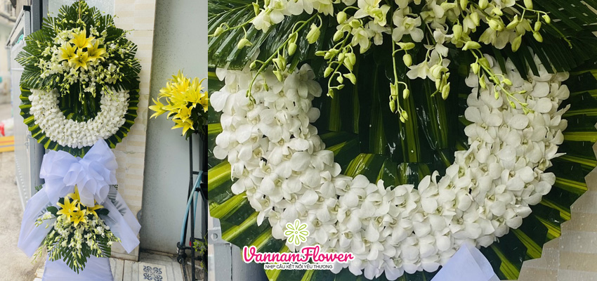 Cửa hàng hoa tang lễ tại Quận Bình Thạnh - Nhiều mẫu mã đẹp, giá thành cạnh trạnh.