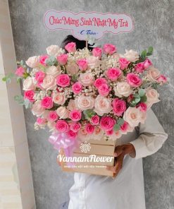 Giỏ Hoa Sinh HSN 38 mới