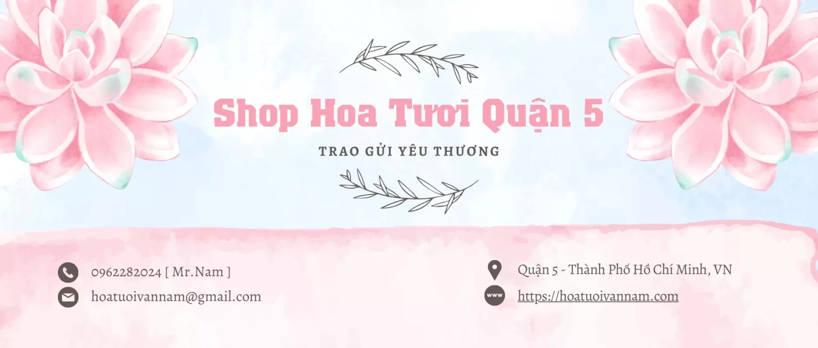 Shop hoa tươi Quận 5 - Hoa Tươi Văn Nam